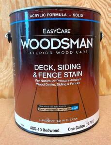 (2) DECK, SIDING AND FENCE STAIN- REDWOOD