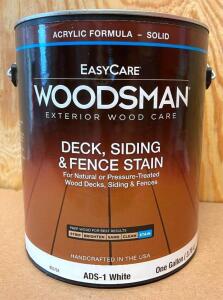 (2) DECK, SIDING AND FENCE STAIN- WHITE