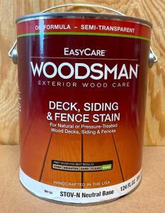 (4) DECK, SIDING AND FENCE STAIN- NEUTRAL BASE