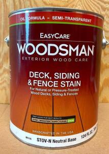 (4) DECK, SIDING AND FENCE STAIN- NEUTRAL BASE