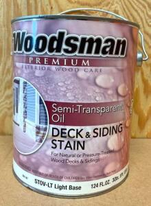 (5) DECK AND SIDING LIGHT BASE STAIN- SEMI TRANSPARENT OIL