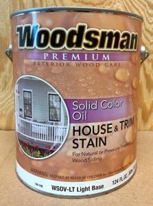 (2) DECK AND SIDING LIGHT BASE STAIN- SOLID COLOR OIL