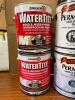 ASSORTED INTERIOR AND EXTERIOR WATER/MILDEW PROOFING PAINT AS SHOWN - 5