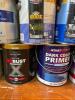 ASSORTED INTERIOR AND EXTERIOR PAINT AS SHOWN - 6