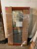 29" X 57" DOUBLE HUNG VINYL WINDOW-MAHOGANY