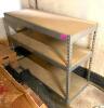 48" X 18" X 36" STEEL FRAME SHELVING UNIT