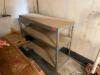 48" X 18" X 36" STEEL FRAME SHELVING UNIT - 2