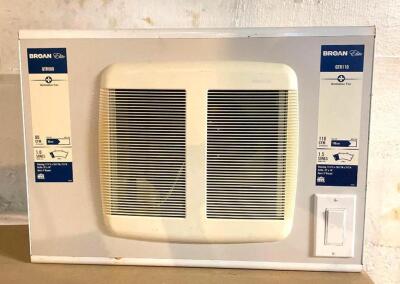 BROAN ELITE BATH FAN DISPLAY UNIT