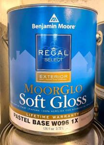 (5) REGAL SELECT MOORGLO SOFT GLOSS- PASTEL BASE 1