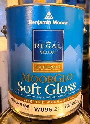 (3) REGAL SELECT MOORGLO SOFT GLOSS- MEDIUM BASE 2