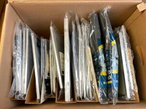 BOX OF ASSORTED RANGE HOOD FILTERS