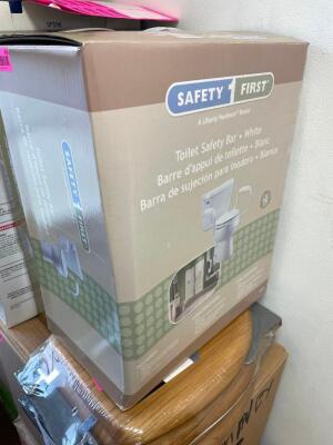 SAFETY FIRST TOILET SAFETY BAR - WHITE