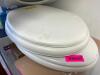 (3) ASSORTED WHITE TOILET SEATS - 2