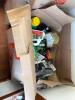 BOX OF ASSORTED RAINBIRD SPRINKLER FITTINGS AND ASSORTED LAWN CARE PRODUCTS. - 4