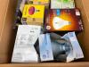 BOX OF ASSORTED LIGHT BULBS - 3