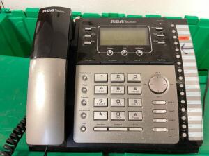 (4) RCA 25425RE1 OFFICE PHONES.