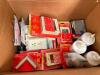 BOX OF ASSORTED ELECTRICAL HARDWARE, WINGARDS, AND OUTLETS. - 3