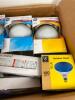 BOX OF ASSORTED LIGHT BULBS - 3