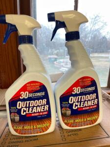 (8) BOTTLES OF OUTDOOR CLEANER