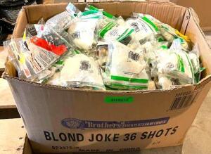CONTENTS OF BOX (ASSORTED PLUMBING HARDWARE AS SHOWN)