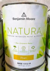 (2) NATURA BASE 1 PREMIUM INTERIOR PAINT-FLAT