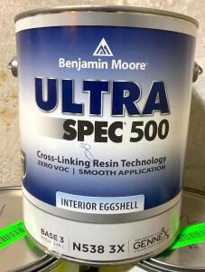 (3) ULTRA SPEC 500 BASE 3 INTERIOR EGGSHELL PAINT