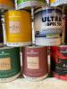 ASSORTED INTERIOR AND EXTERIOR PAINT AND PRIMER - 4