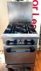 DESCRIPTION: 24" 4-BURNER GAS RANGE WITH OVEN BRAND / MODEL: RADIANCE ADDITIONAL INFORMATION OFF SITE PICK UP ONE DAY REMOVAL FOR THIS ITEM. LOCATION: