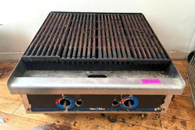 DESCRIPTION: 2-BURNER 24" CHAR BROILER BRAND / MODEL: STAR MAX ADDITIONAL INFORMATION OFF SITE PICK UP ONE DAY REMOVAL FOR THIS ITEM. LOCATION: 4258 S