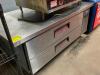 DESCRIPTION: ATOSA 60" X 32" TWO DRAWER REFRIGERATED CHEFS BASE. BRAND / MODEL: ATOSA ADDITIONAL INFORMATION 115 VOLT, , 1 PHASE SIZE: 60" LOCATION: B - 2