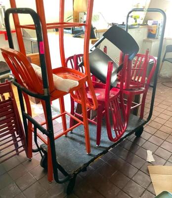 DESCRIPTION: METAL UTILITY CART ADDITIONAL INFORMATION OFF SITE PICK UP ONE DAY REMOVAL FOR THIS ITEM. LOCATION: 4258 SCHILLER AVE. ST. LOUIS. MO QTY: