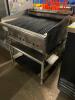 DESCRIPTION: RANKIN-DELUX 36" RADIANT CHARBROILER W/ STAINLESS STAND BRAND / MODEL: RANKIN-DELUX TB-836 ADDITIONAL INFORMATION NATURAL GAS, 14,500 BTU - 3