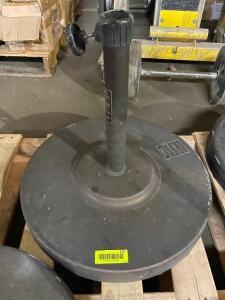 DESCRIPTION: (2) HEAVY DUTY UMBRELLA STANDS LOCATION: BAY 7 THIS LOT IS: SOLD BY THE PIECE QTY: 2