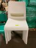 DESCRIPTION: (13) WHITE PLASTIC STACK PATIO CHAIRS LOCATION: BAY 7 THIS LOT IS: SOLD BY THE PIECE QTY: 13 - 2