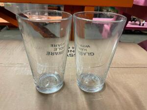 DESCRIPTION: (30) 16 OZ MIXING GLASSES LOCATION: BAY 7 THIS LOT IS: SOLD BY THE PIECE QTY: 30