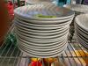 DESCRIPTION: (12) 9" CHINA PLATES SIZE: 9" LOCATION: BAY 7 THIS LOT IS: SOLD BY THE PIECE QTY: 12 - 5