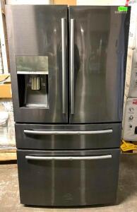 BLACK STAINLESS FRENCH DOOR REFRIGERATOR