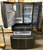 BLACK STAINLESS FRENCH DOOR REFRIGERATOR - 3