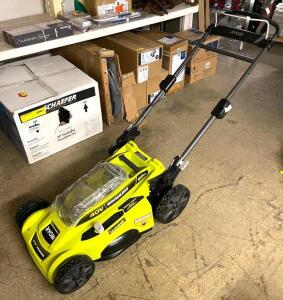40V BRUSHLESS 20" BATTERY WALK BEHIND PUSH LAWN MOWER (TOOL ONLY)