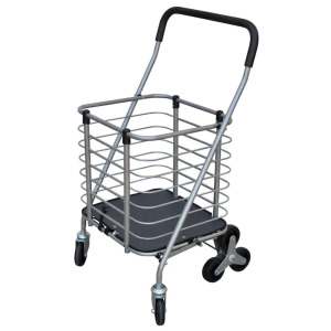 3-WHEEL STEEL EASY CLIMB SHOPPING CART