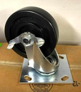 (4) 4" PLATE CASTERS