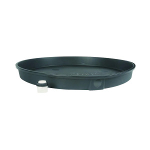 24" PLASTIC WATER HEATER DRAIN PAN