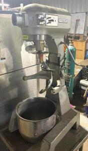 HOBART 20 MIXER W/ STAND, BOWL, AND ATTACHMENTS