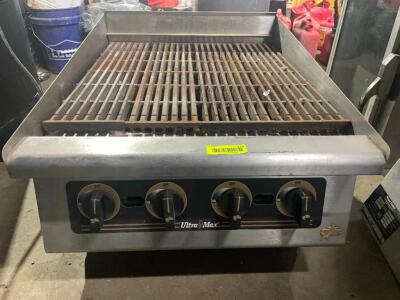 ULTRA MAX 24" FOUR BURNER RADIANT CHARBROILER