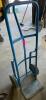 DESCRIPTION: TWO WHEEL HAND TRUCK - BLUE LOCATION: SHOP QTY: 1 - 2