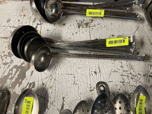 (7) ASSORTED STAINLESS LADLES