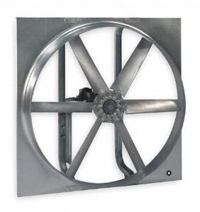 DESCRIPTION: (1) EXHAUST-SUPPLY FAN BRAND/MODEL: DAYTON/1WDN2 INFORMATION: MAX INLET TEMP: 104F/CAST ALUMINUM RETAIL$: 1,254.19 SIZE: 40"H X 40"W X 22