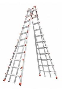 DESCRIPTION: (1) ALUMINUM STEPLADDER BRAND/MODEL: LITTLE GIANT/10121 INFORMATION: LOAD CAPACITY: 300 LBS/ALUMINUM/RIBBED RETAIL$: 1,516.93 SIZE: 11 TO