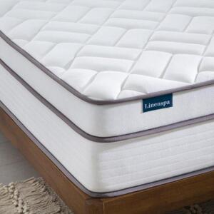 DESCRIPTION: (1) DREAMER HYBRID MATTRESS BRAND/MODEL: LINENSPA/WMLS12TTGFSP INFORMATION: WHITE/COOL GEL RETAIL$: 239 SIZE: TWIN QTY: 1