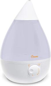 DESCRIPTION: (1) ULTRASONIC HUMIDIFIER BRAND/MODEL: CRANE/EE-5301W INFORMATION: WHITE/FILTERLESS/CAPACITY: 1 GAL RETAIL$: 39.98 SIZE: 8.6" X 13.4" X 8